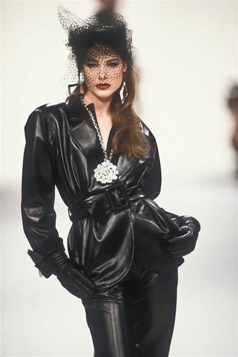 YVES SAINT LAURENT Fall 1991/1992 Paris 